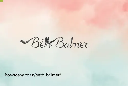 Beth Balmer