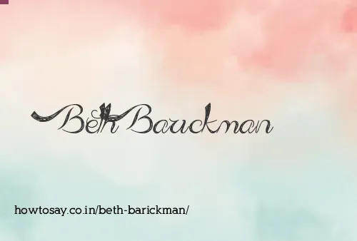 Beth Barickman