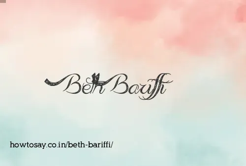 Beth Bariffi
