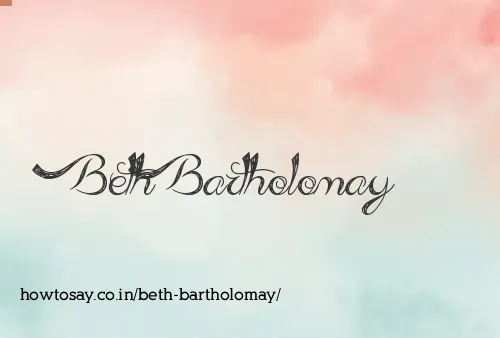 Beth Bartholomay