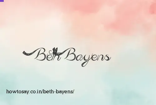 Beth Bayens
