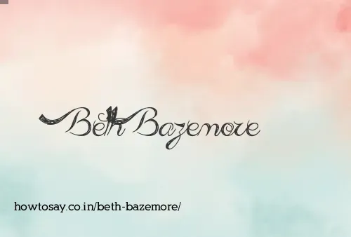 Beth Bazemore