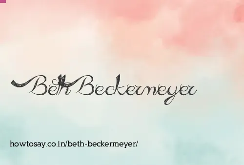 Beth Beckermeyer