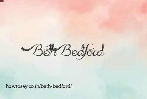 Beth Bedford