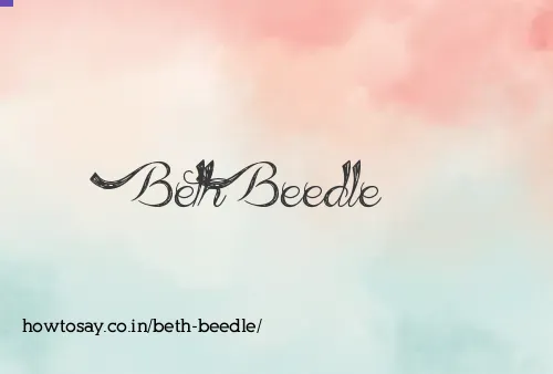 Beth Beedle