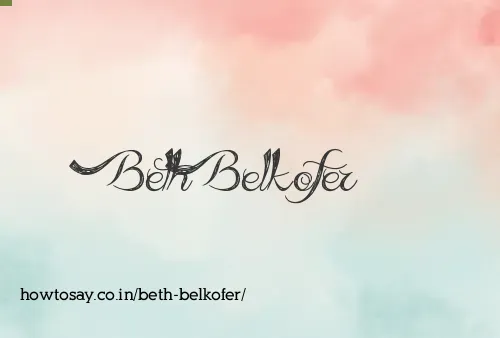 Beth Belkofer