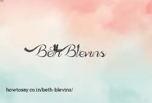 Beth Blevins
