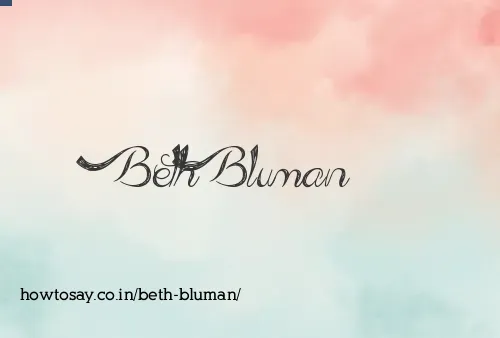 Beth Bluman