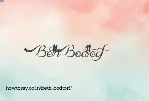 Beth Bodtorf