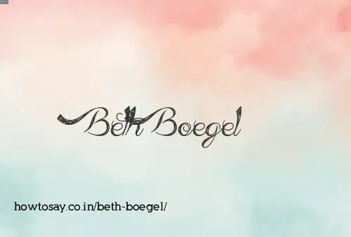 Beth Boegel