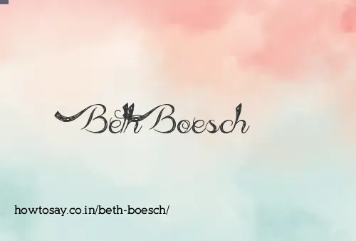 Beth Boesch
