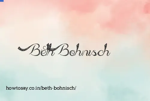 Beth Bohnisch