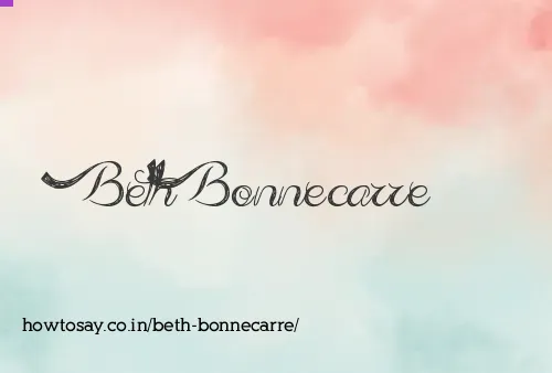 Beth Bonnecarre