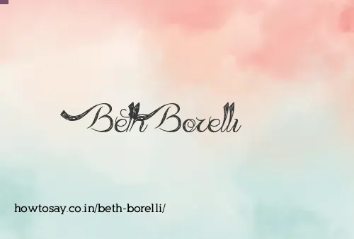 Beth Borelli