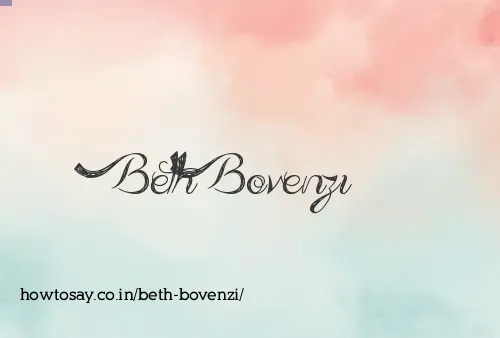 Beth Bovenzi