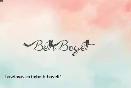 Beth Boyett