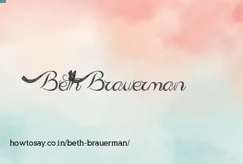 Beth Brauerman