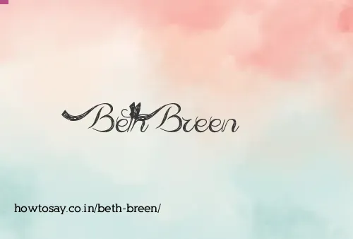 Beth Breen
