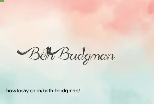 Beth Bridgman