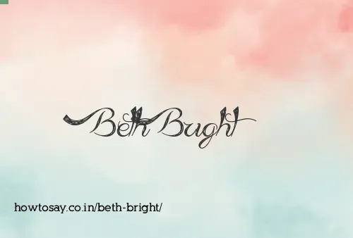 Beth Bright