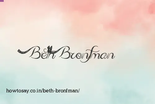 Beth Bronfman