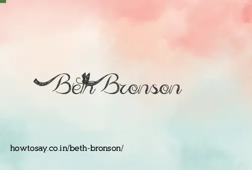 Beth Bronson