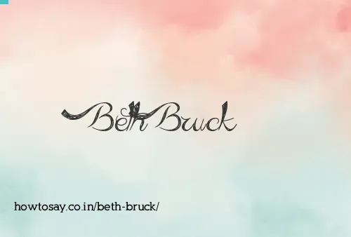Beth Bruck