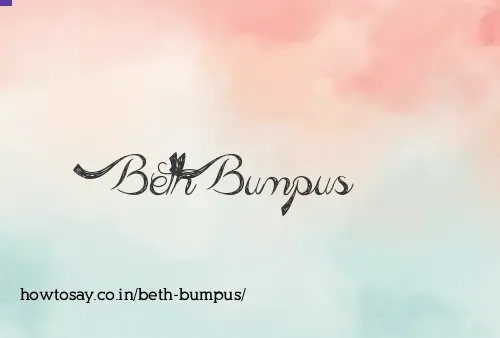 Beth Bumpus