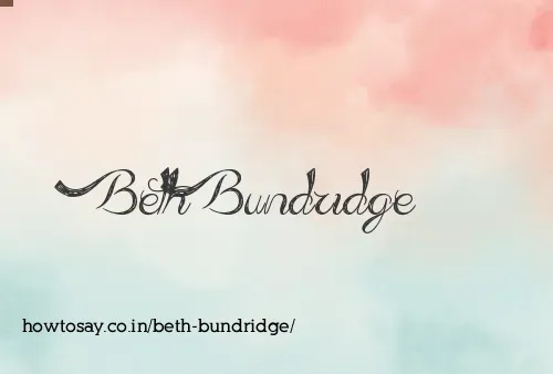 Beth Bundridge