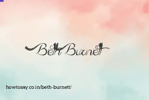 Beth Burnett
