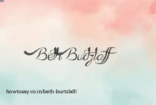 Beth Burtzlaff