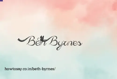 Beth Byrnes