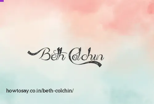 Beth Colchin