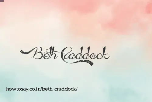 Beth Craddock