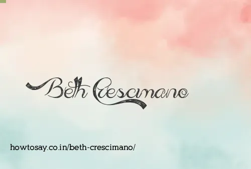 Beth Crescimano