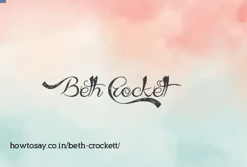 Beth Crockett