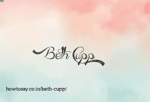 Beth Cupp