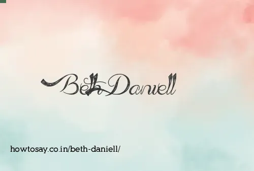 Beth Daniell