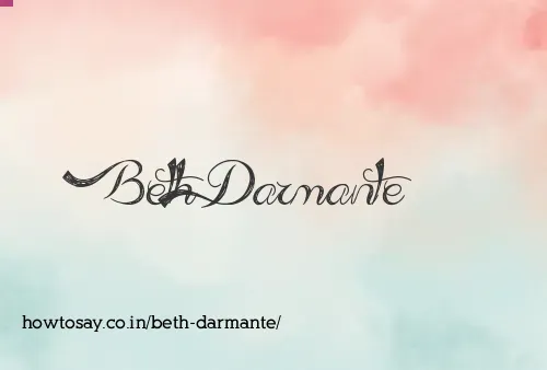 Beth Darmante
