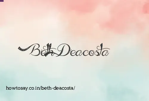 Beth Deacosta