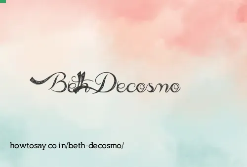 Beth Decosmo