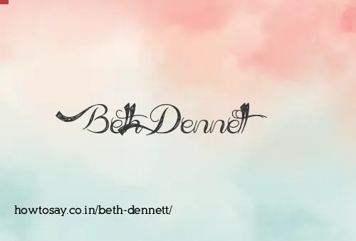 Beth Dennett