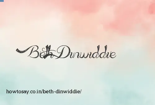 Beth Dinwiddie