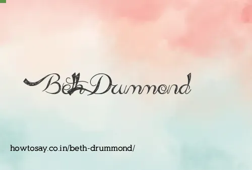 Beth Drummond