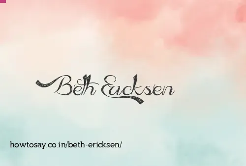 Beth Ericksen