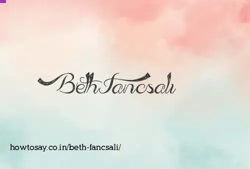 Beth Fancsali