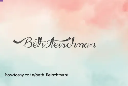 Beth Fleischman