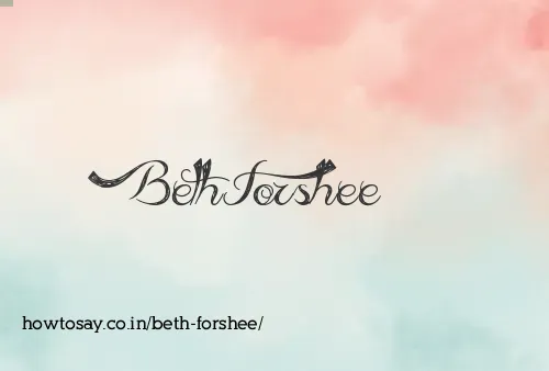 Beth Forshee