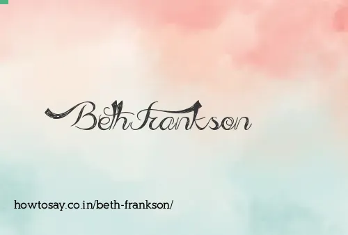 Beth Frankson