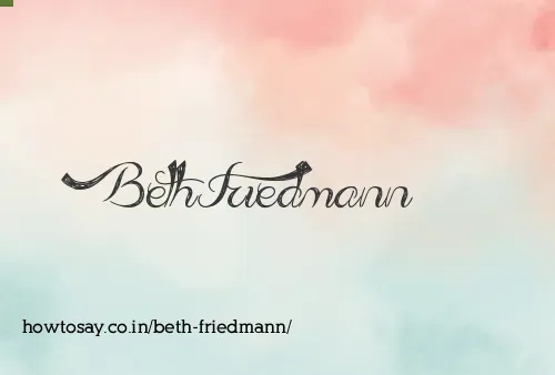 Beth Friedmann